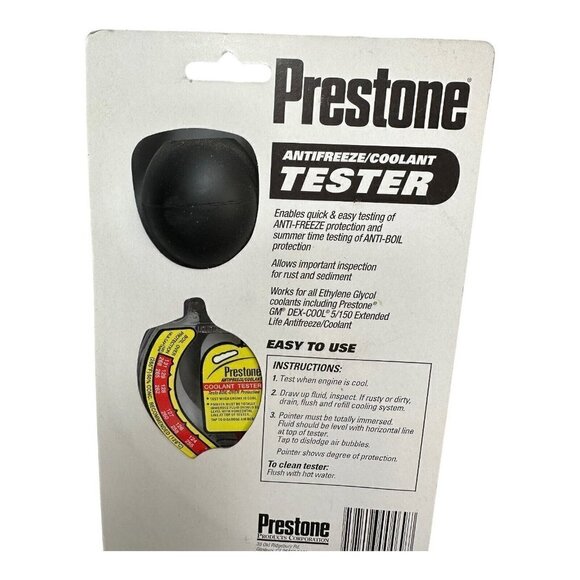 Prestone Antifreeze Coolant Tester Hydrometer AF1420 New NOS - Picture 12 of 12